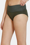 Zivame Anti-Microbial High Rise Full Coverage Tummy Tucker Hipster Panty (Pack of 2) - Multicolor — thumbnail 7